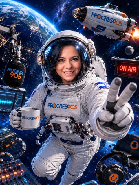 Sari Peñate, locución de Progreso 90.5