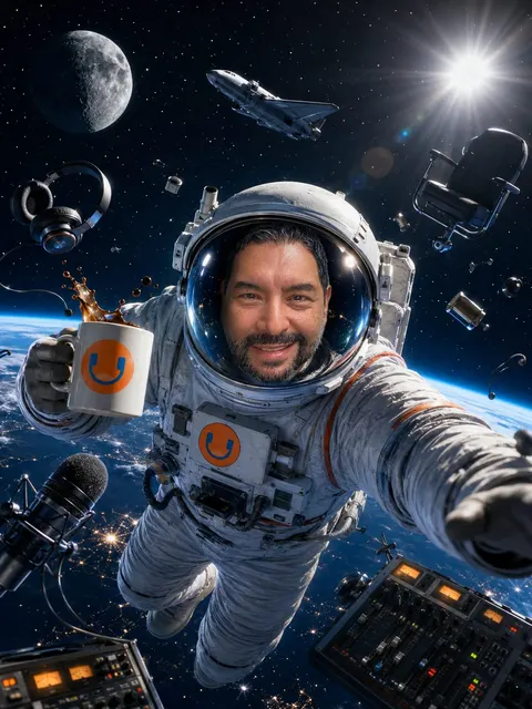 René Araujo, locución de Progreso 90.5